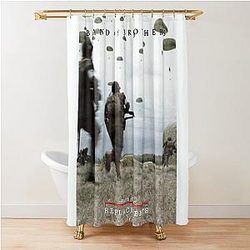 Band of Brothers Episode 4 Replacements Shower Curtain