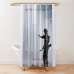 Band of Brothers Carentan Shower Curtain