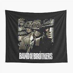 Band of Brothers Now I Am Lucky Enough to Spend My Days Working to Tell News Stories WWII Soldiers Tapestry