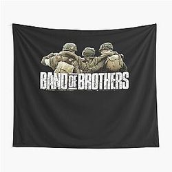 Band of Brothers History WWII Soldiers Tapestry
