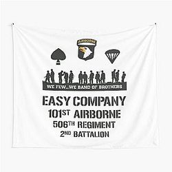 Easy Company 101st Airborne Regiment Band of Brothers Tapestry