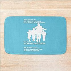 We few, Band of Brothers Essential T-Shirt Bath Mat