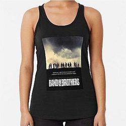 Band of Brothers II WWII Soldiers Racerback Tank Top