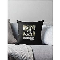 Band of Brothers WWII Soldiers Throw Pillow