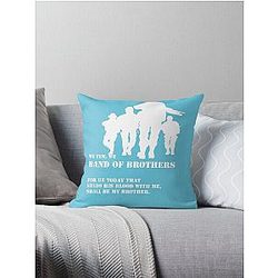 We few, Band of Brothers Essential T-Shirt Throw Pillow