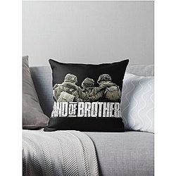 Band of Brothers Old Movie Throw Pillow is removed.