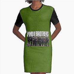 Band of Brothers Graphic T Shirt Dress