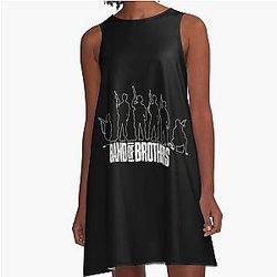 Best Selling Band Brothers Pullover Hoodie A Line Dress