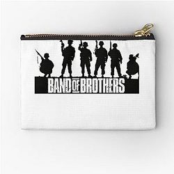 Band of Brothers Crest Fitted WWII Zipper Pouch