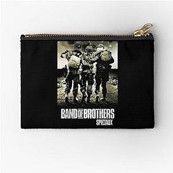 Band of Brothers wwii soldiers Zipper Pouch