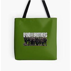 Band of Brothers All Over Print Tote Bag