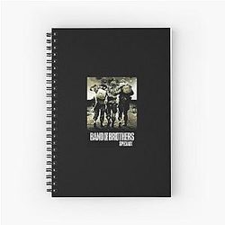 Band of Brothers WWII Soldiers Spiral Notebook