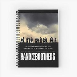 Band of Brothers WWII Soldiers Spiral Notebook