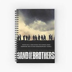 Band of Brothers WWii Soldiers Spiral Notebook
