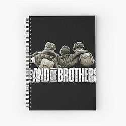 Band of Brothers Spiral Notebook