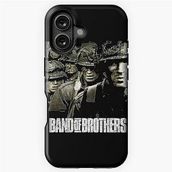 Band of Brothers Now I am lucky enough to spend my days working to tell stories about WWII soldiers happy Halloween Christmas iPhone Tough Case