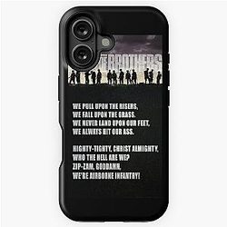 Band of Brothers Airborne Infantry iPhone Tough Case
