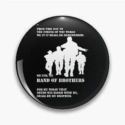 We Few Band Of Brothers Essential T-Shirt Pin