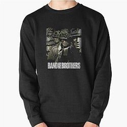 Band of Brothers Now I Am Lucky Enough to Spend My Days Working to Tell News Stories WWII Soldiers Pullover Sweatshirt