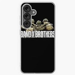 Band of Brothers History in WWII soldiers with Samsung Galaxy Soft Case