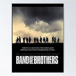 Band of Brothers wwii soldiers Halloween Christmas Poster