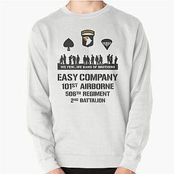 Easy Company 101st Airborne 506th Regiment Band of Brothers Pullover Sweatshirt
