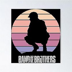 Band of Brothers meets Lion King WWII soldiers poster