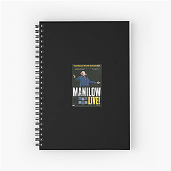 Barry Manilow is successful entertainers of all time Barry Manilow Notebook