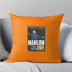 Barry Manilow is successful entertainers of all time Barry Manilow Pillows Cover