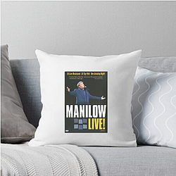 Barry Manilow is successful entertainers of all time Barry Manilow Pillows Cover