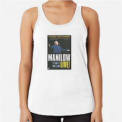 Barry Manilow is successful entertainers of all time Barry Manilow Tank Tops