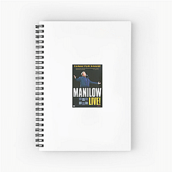 Barry Manilow is successful entertainers of all time Barry Manilow Notebook