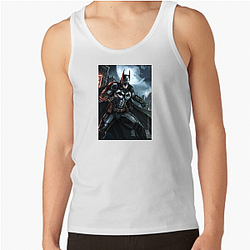 Batman Arkham City is based on the DC Comics hero Batman Arkham City Tank Tops
