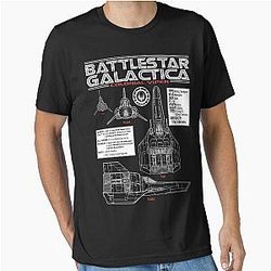 BATTLESTAR GALACTICA COLONIAL TSHIRT