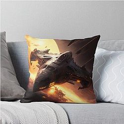 Battlestar Galactica Artwork by Pitasso Throw Pillow