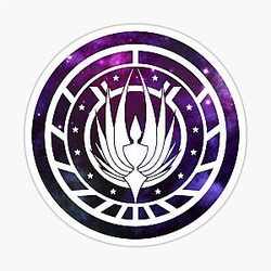 Battlestar Galactica Colonial Seal Sticker