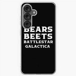 Bears Beets Battlestar Galactica Shirt - The Office Shirt - Jim Halpert - Dwight Schrute - Funny Dwight Schrute Office Shirt,The Office Swe Samsung Galaxy Soft Case