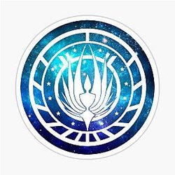Battlestar Galactica Colonial Seal Sticker
