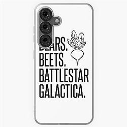 Bears Beets Battlestar Galactica Bubble-free Samsung Galaxy Soft Case