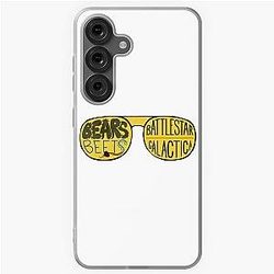 bears, beets, battlestar galactica -glasses Samsung Galaxy Soft Case