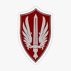 Battlestar Galactica Silver Squadron Sticker