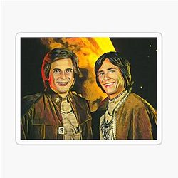 Apollo and Battlestar Galactica Sticker