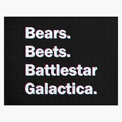 Bears Beets Battlestar Galactica Jigsaw Puzzle