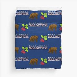 Bears, Battlestar Galactica Duvet Cover