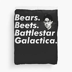 Best seller battle star galactica bear beets merchandise Duvet Cover