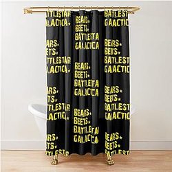 Bears Beets Battlestar Galactica Shower Curtain