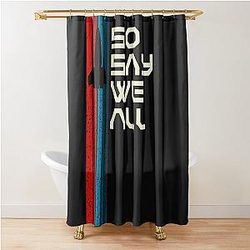 Retro Viper Say We All - Battlestar Galactica Shower Curtain