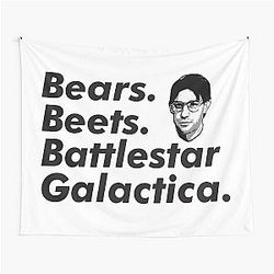 Bears, Beets, Battlestar Galactica Tapestry