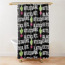 Bears and Battlestar Galactica - The Office Shower Curtain