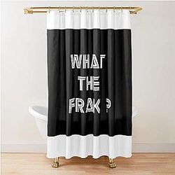 Battlestar Galactica What the Frak Shower Curtain